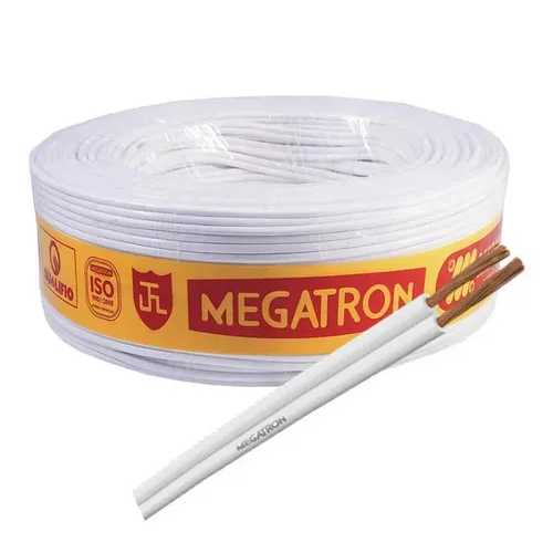 Cabo Paralelo Branco de 2 x 150mm² Megatron